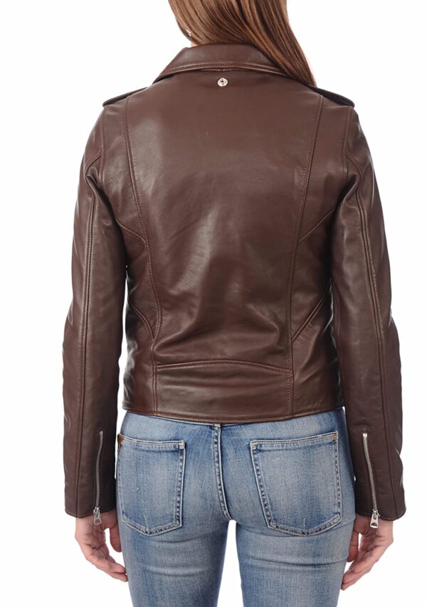 Women's Genuine Leather Jacket - Image 2