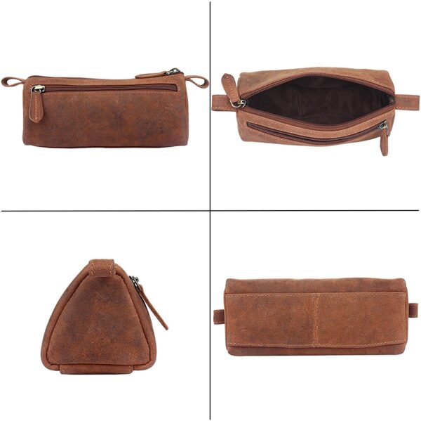 Zippered Pen Pouch for School, Work & Office