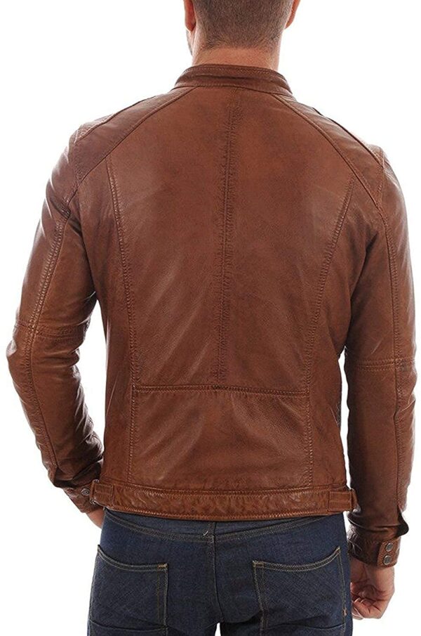 genuine leather jacket for men