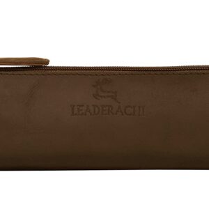 leather utility pouch